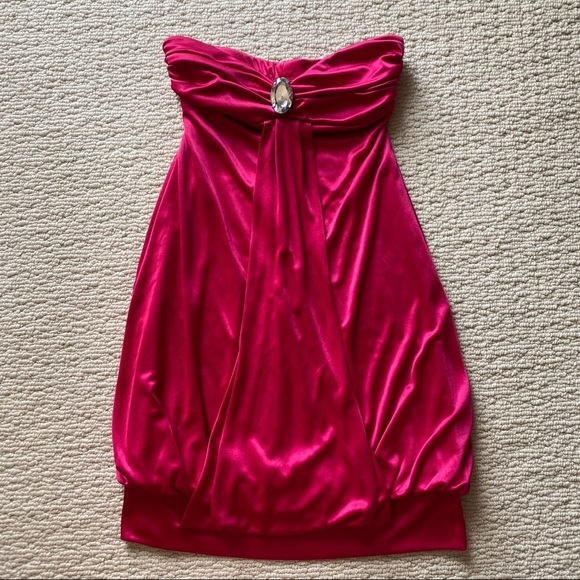 Teeze Me Pink Sleeveless Cocktail Dress - Picture 1 of 2